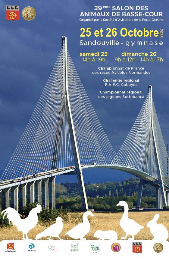 Affiche exposition Sandouville